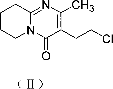 Method for preparing 3-(2-chloroethyl)-2-methyl-4H- naphthyridine[1,2-a]pyrimidine-4-ketone