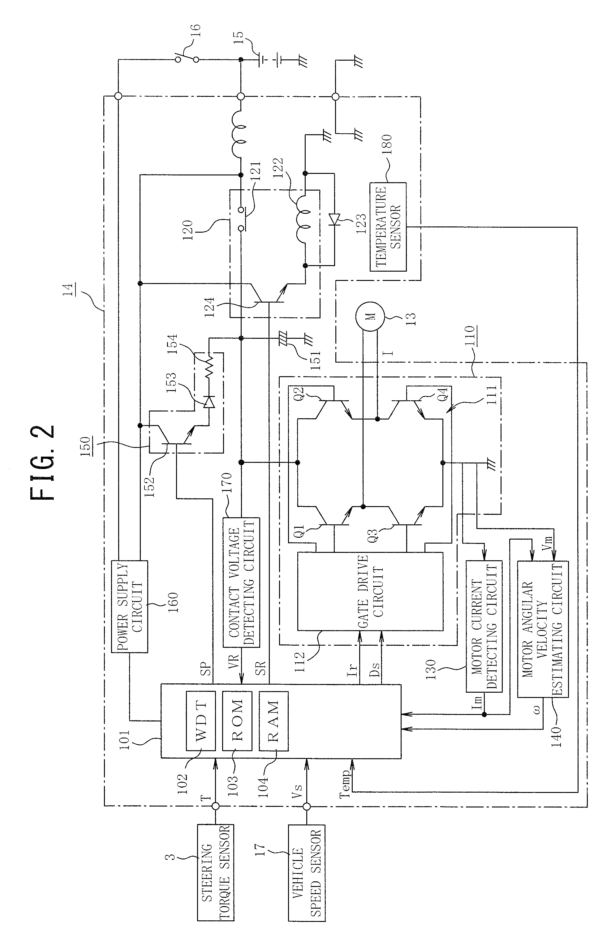 Power Supply Relay Controller and Electric Power Steering Apparatus