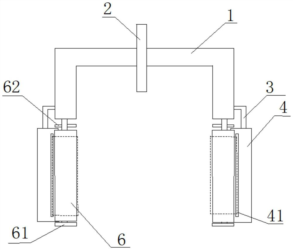 3D building printing leveling device and 3D building printing equipment