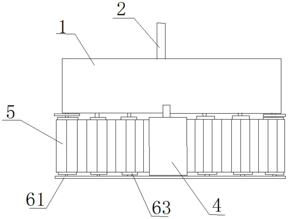 3D building printing leveling device and 3D building printing equipment