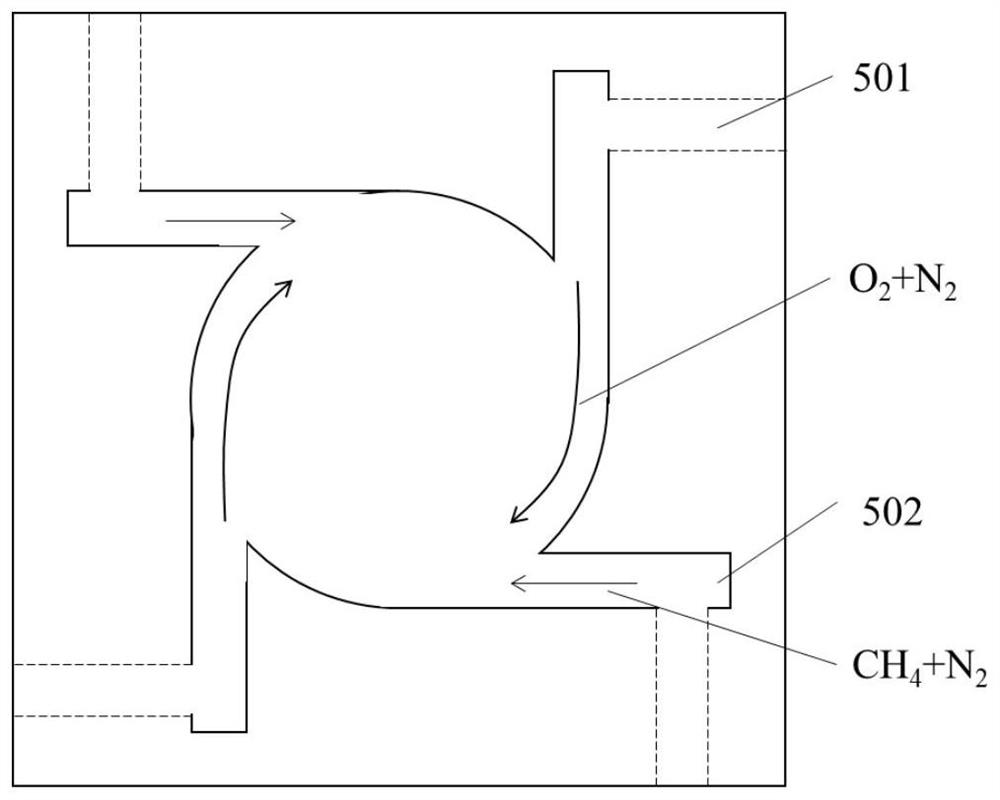 An experimental device and method for studying the combustion characteristics of pulverized coal particles in a turbulent flow field