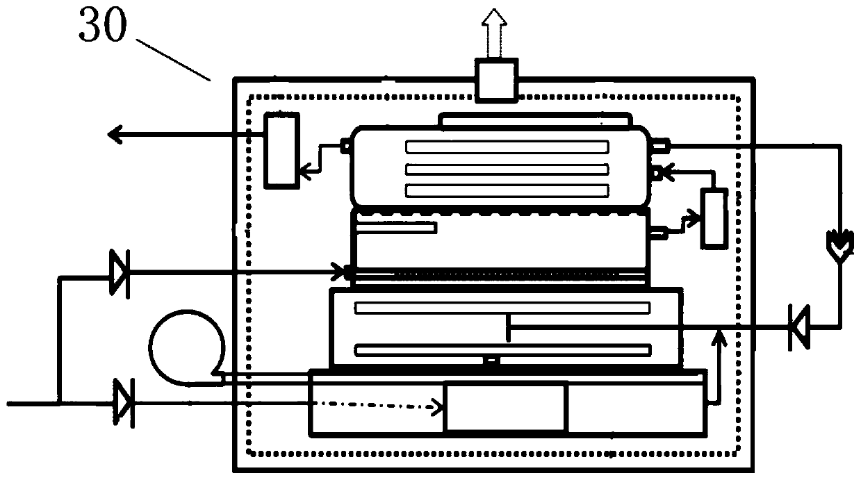 Methanol-water hybrid electric vehicle