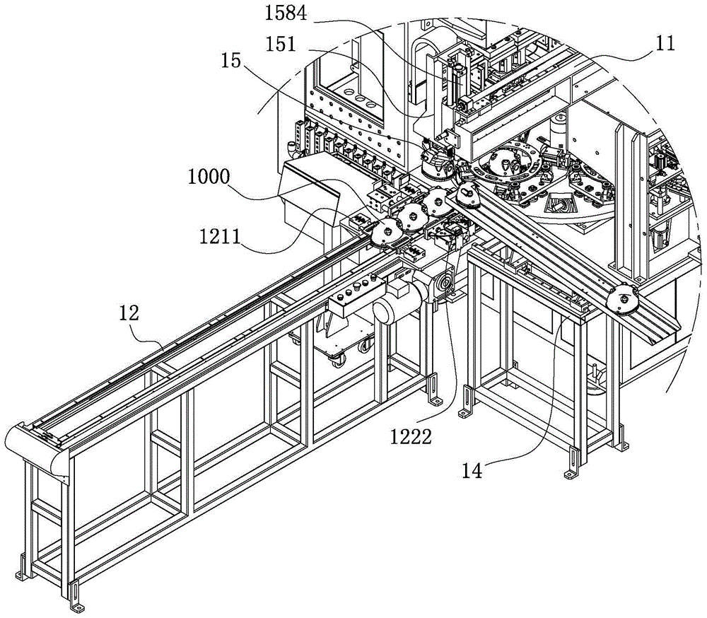 Production equipment of refrigeration compressor casing