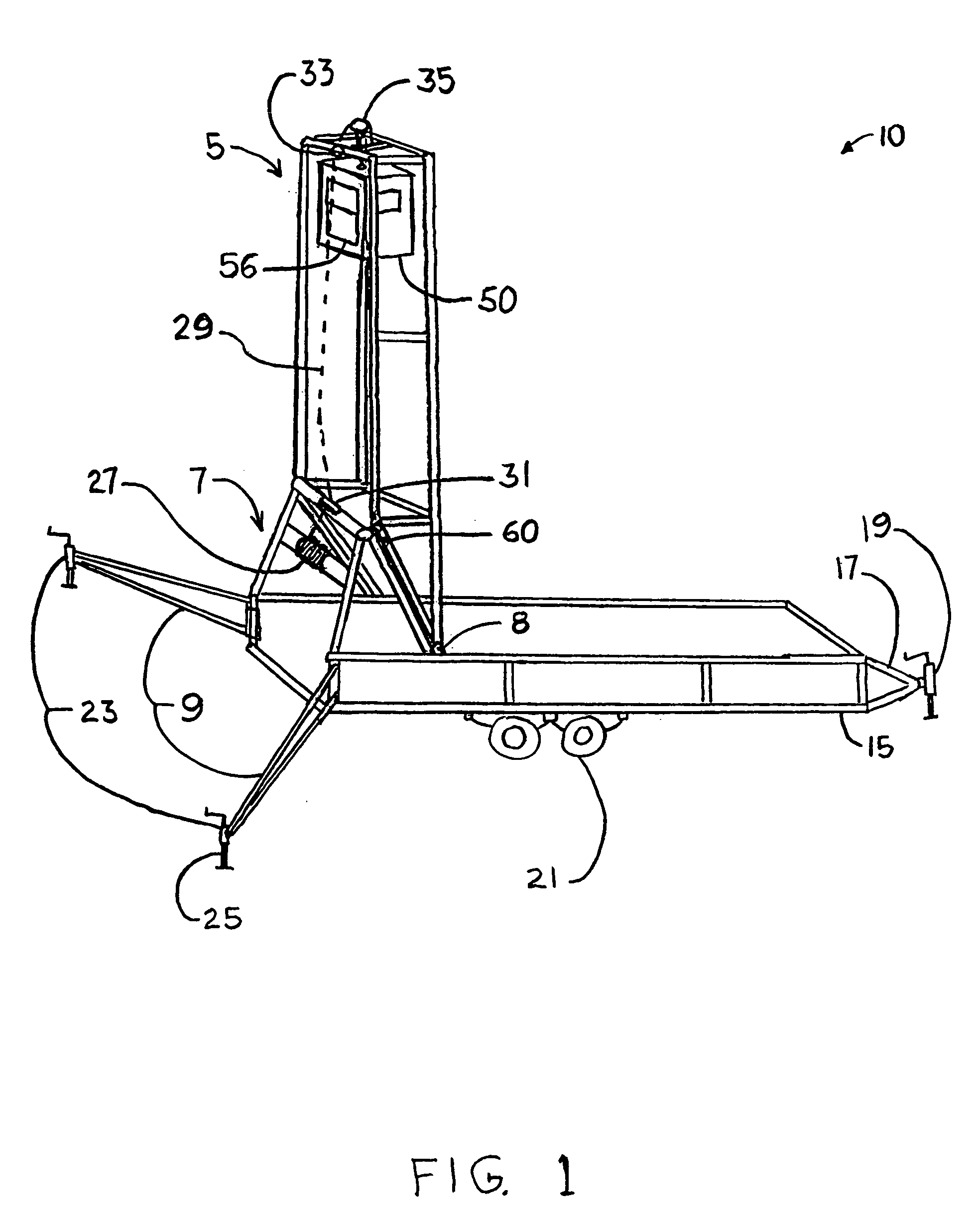 Portable observation tower