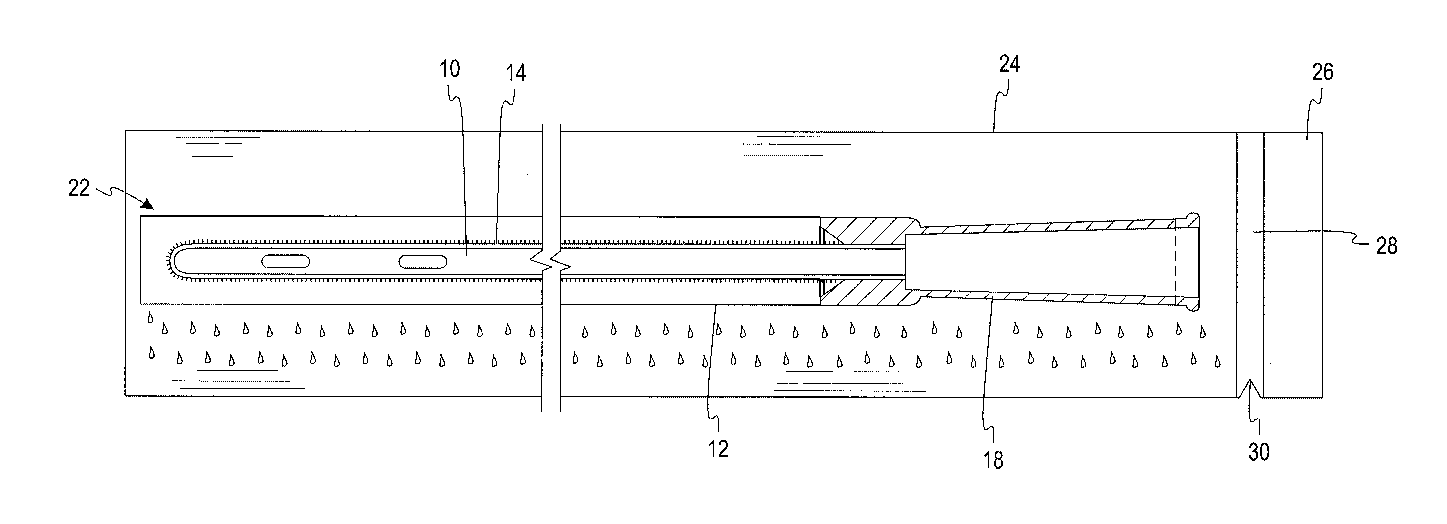 Vapor hydrated medical device with low surface energy sleeve