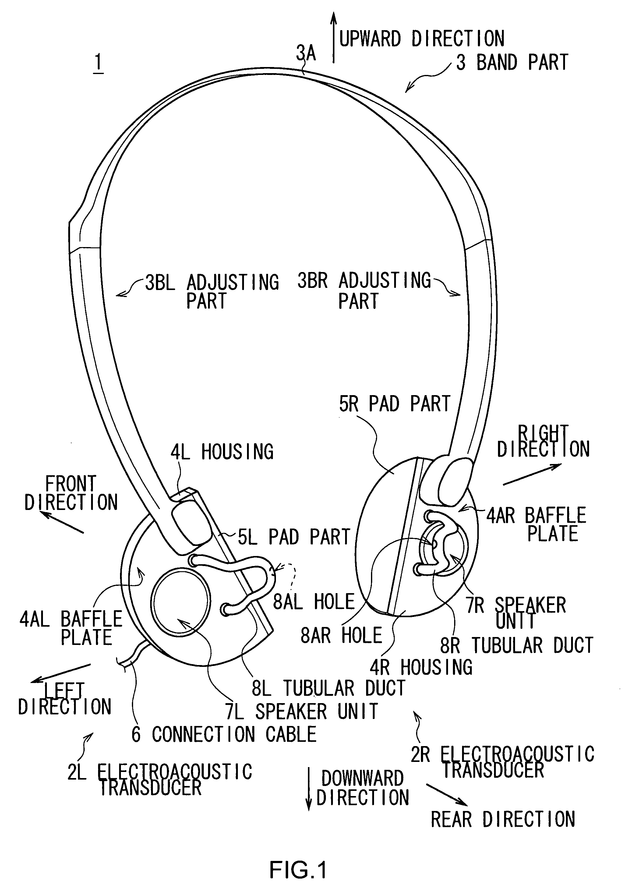 Ear speaker device