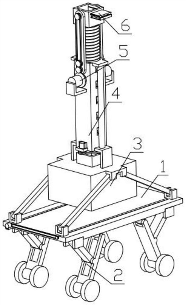 Pinecone picking device for forest area