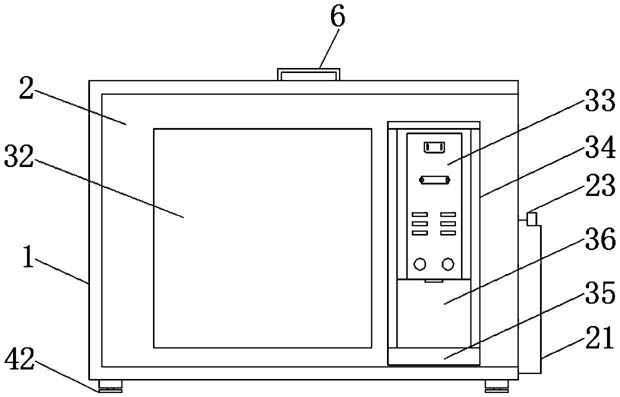 Dust removing device special for computer