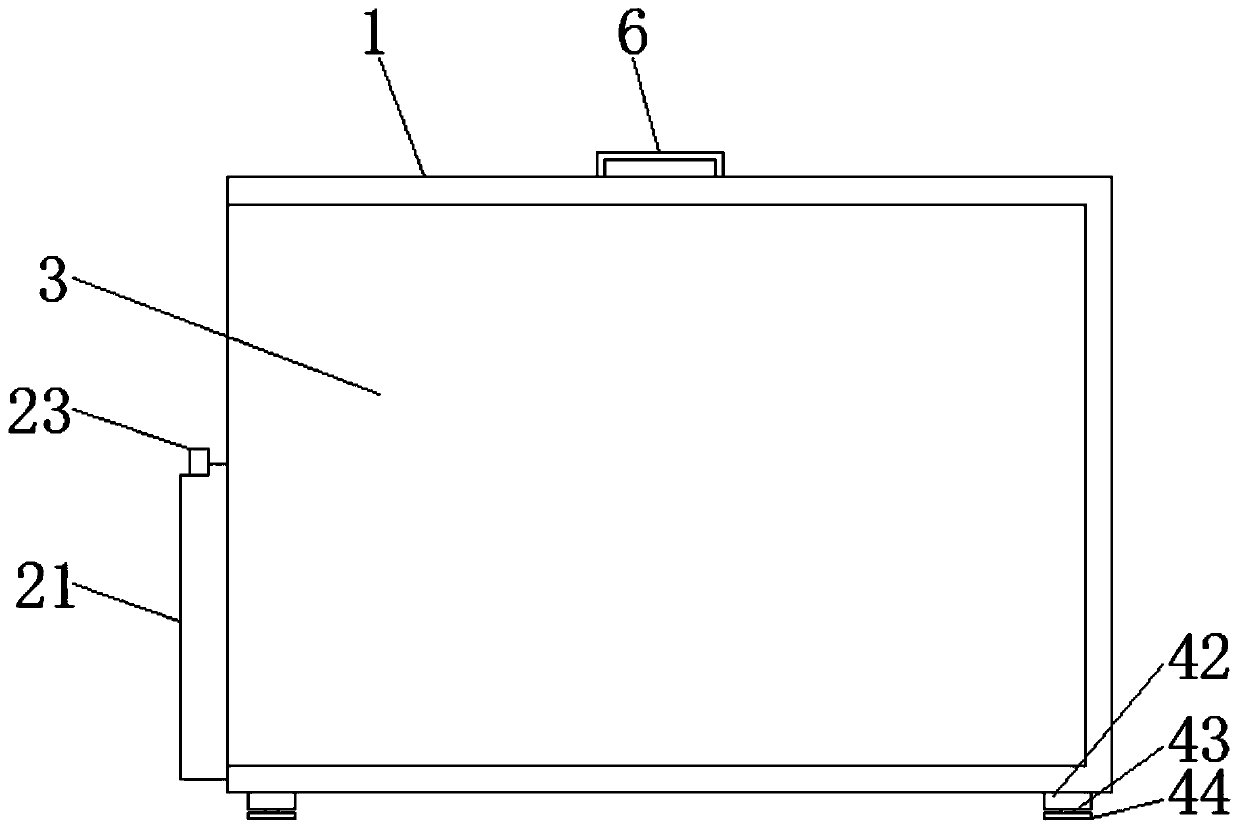 Dust removing device special for computer