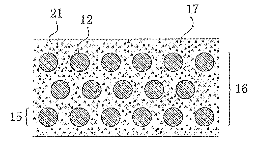 Production method of particle array