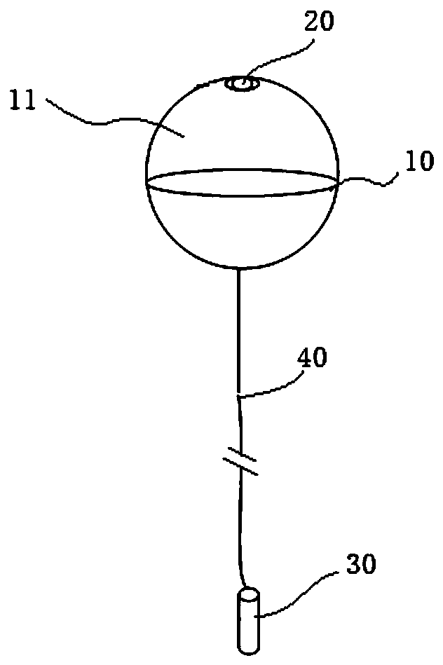 Buoy camera shooting control system and method