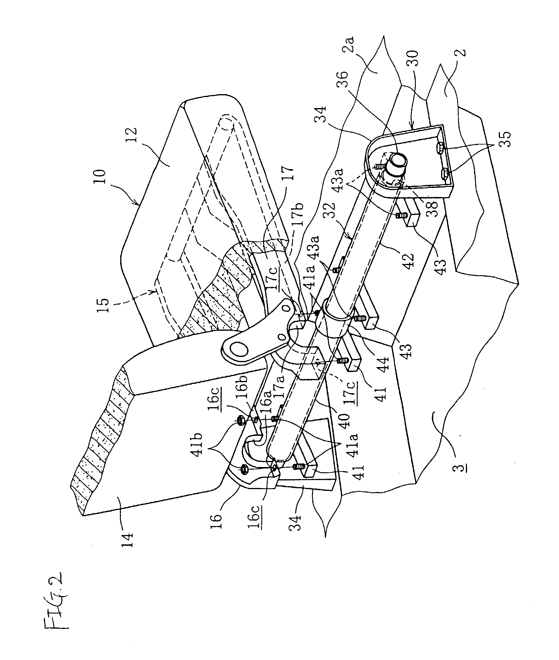 Vehicle seat apparatus