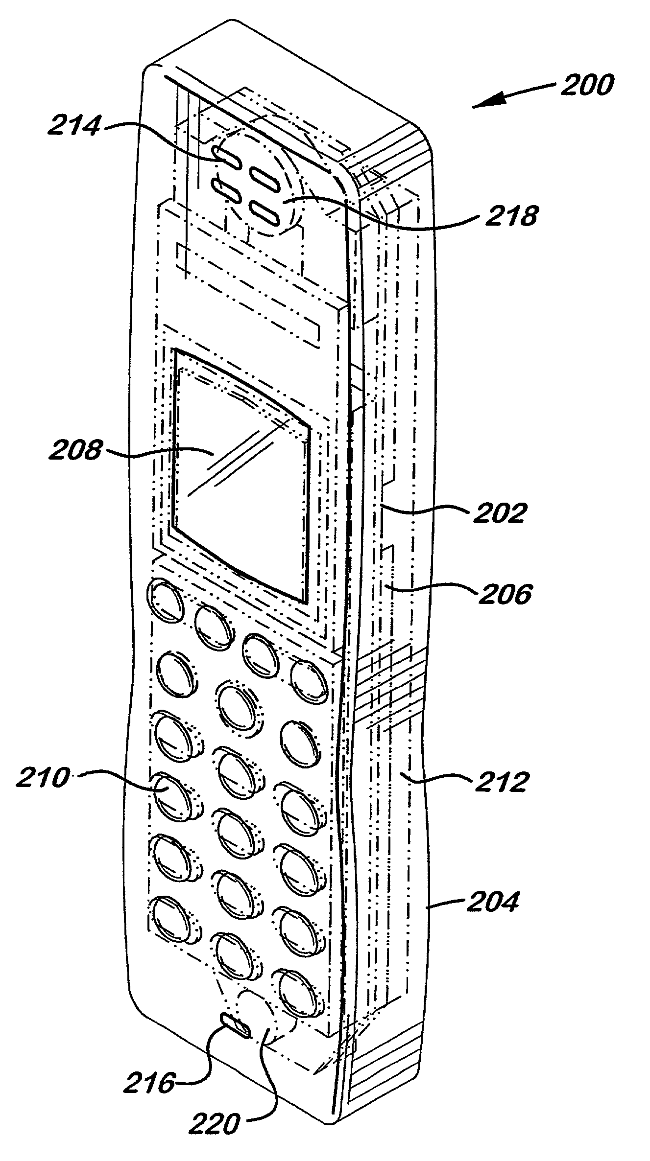 Mobile telephone and method for its manufacture