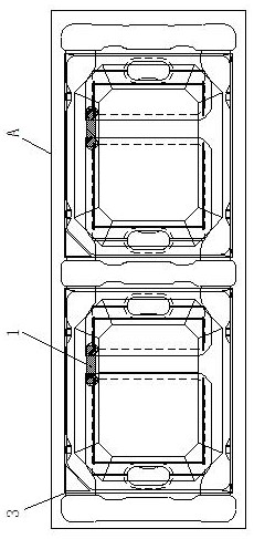 LED support processing method