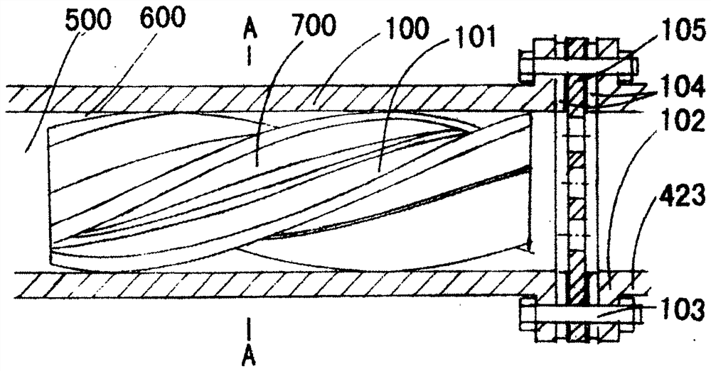 Frost crack prevention device for water supply pipe fitting equipment