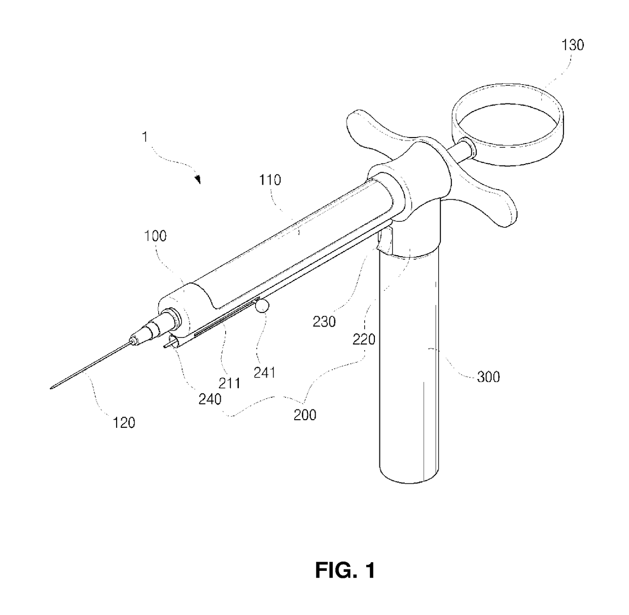 Composite anesthesia device for medical use