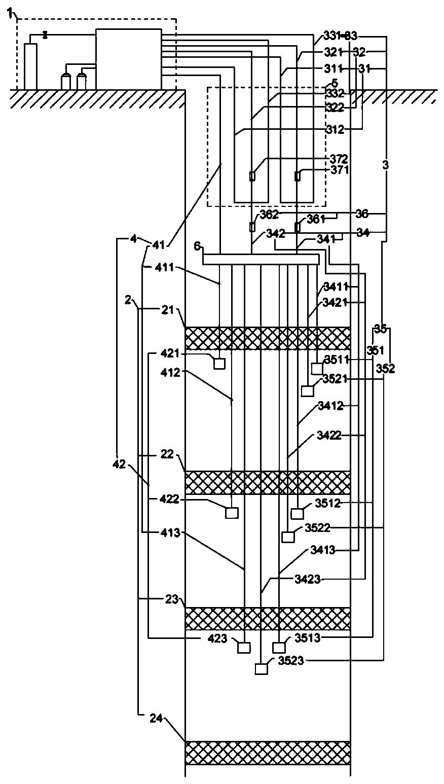 Psi-type pipe multi-phase fidelity sampling method and device suitable for ultra-low permeability stratum