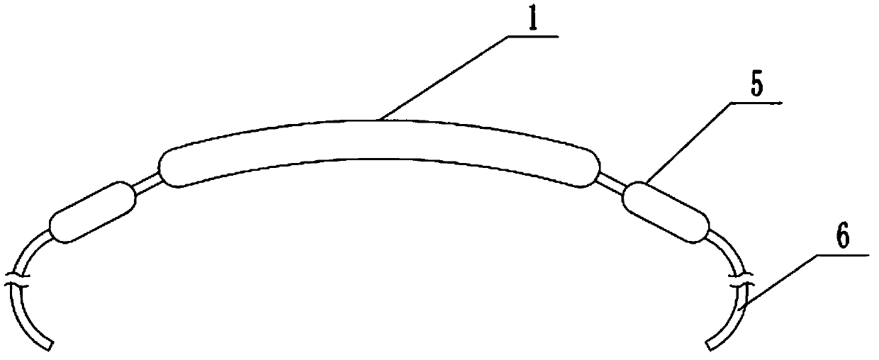 A lumbar spine massage rehabilitation device