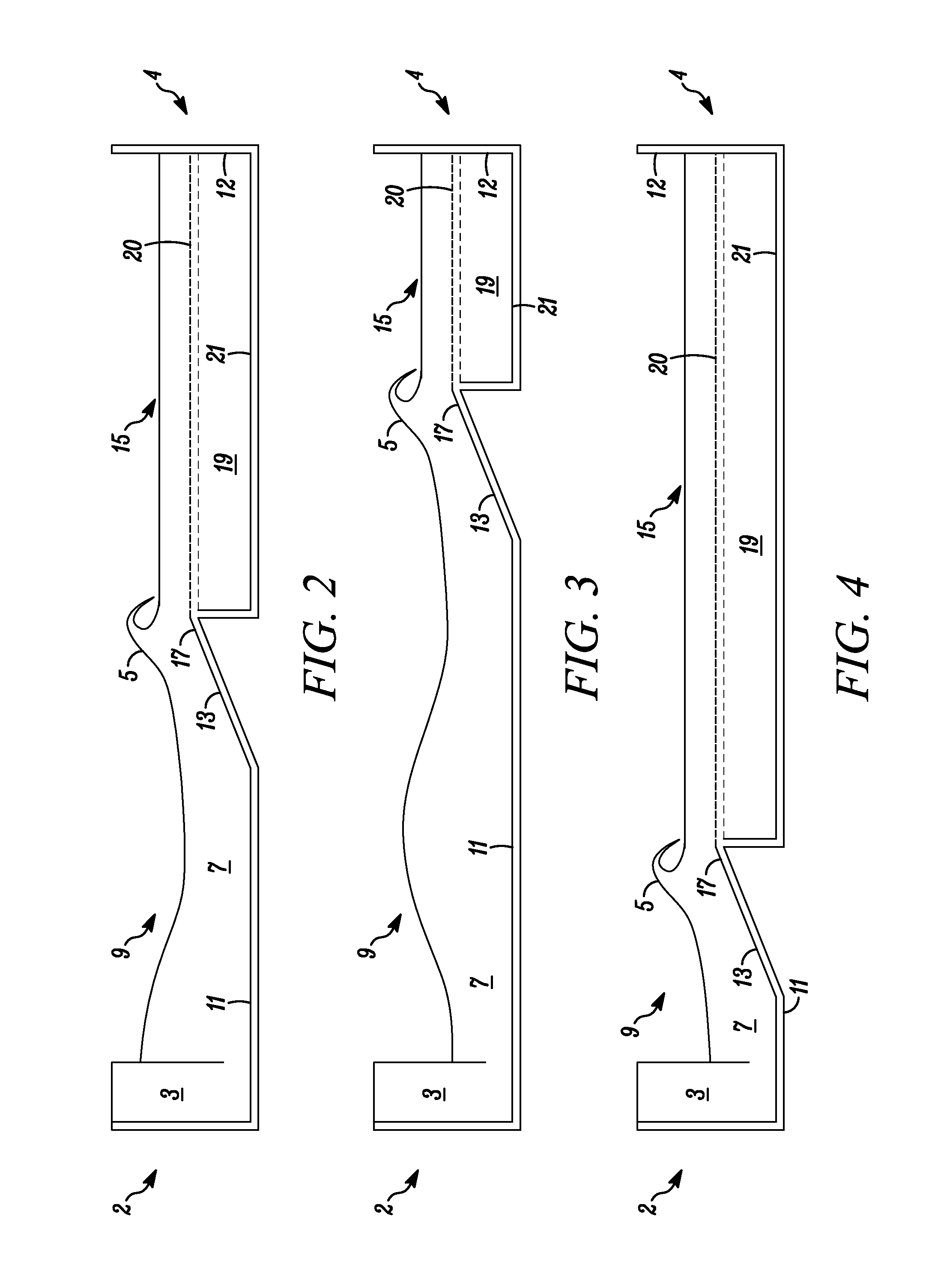 Method and apparatus for dampening waves in a wave pool