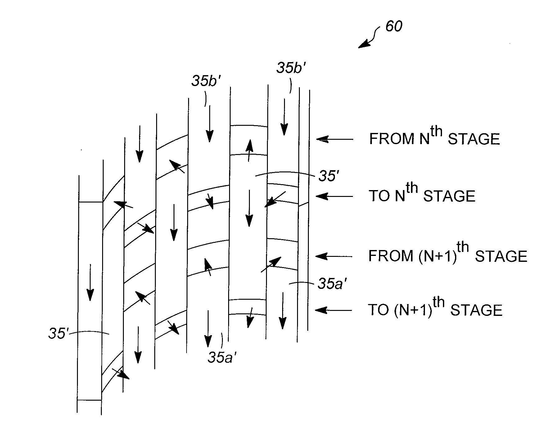 Vapor-Liquid Contacting Apparatuses Having a Secondary Absorption Zone with Vortex Contacting Stages