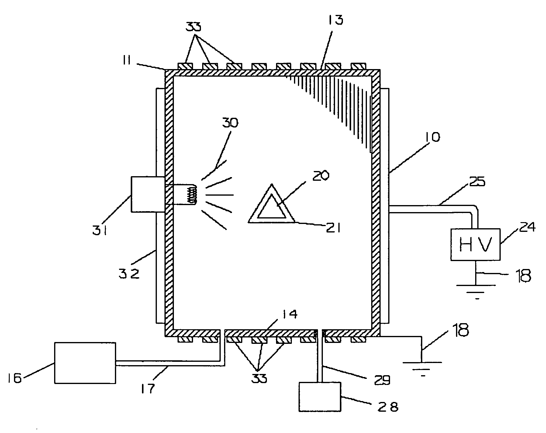 Method and apparatus for plasma source ion implantation in metals and non-metals