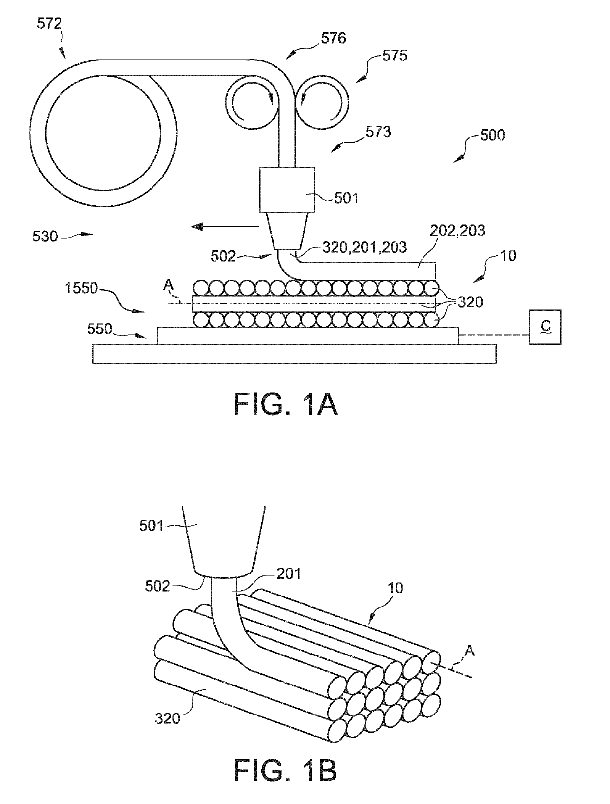 Power coated fdm printed item, related manufacturing method and apparatus