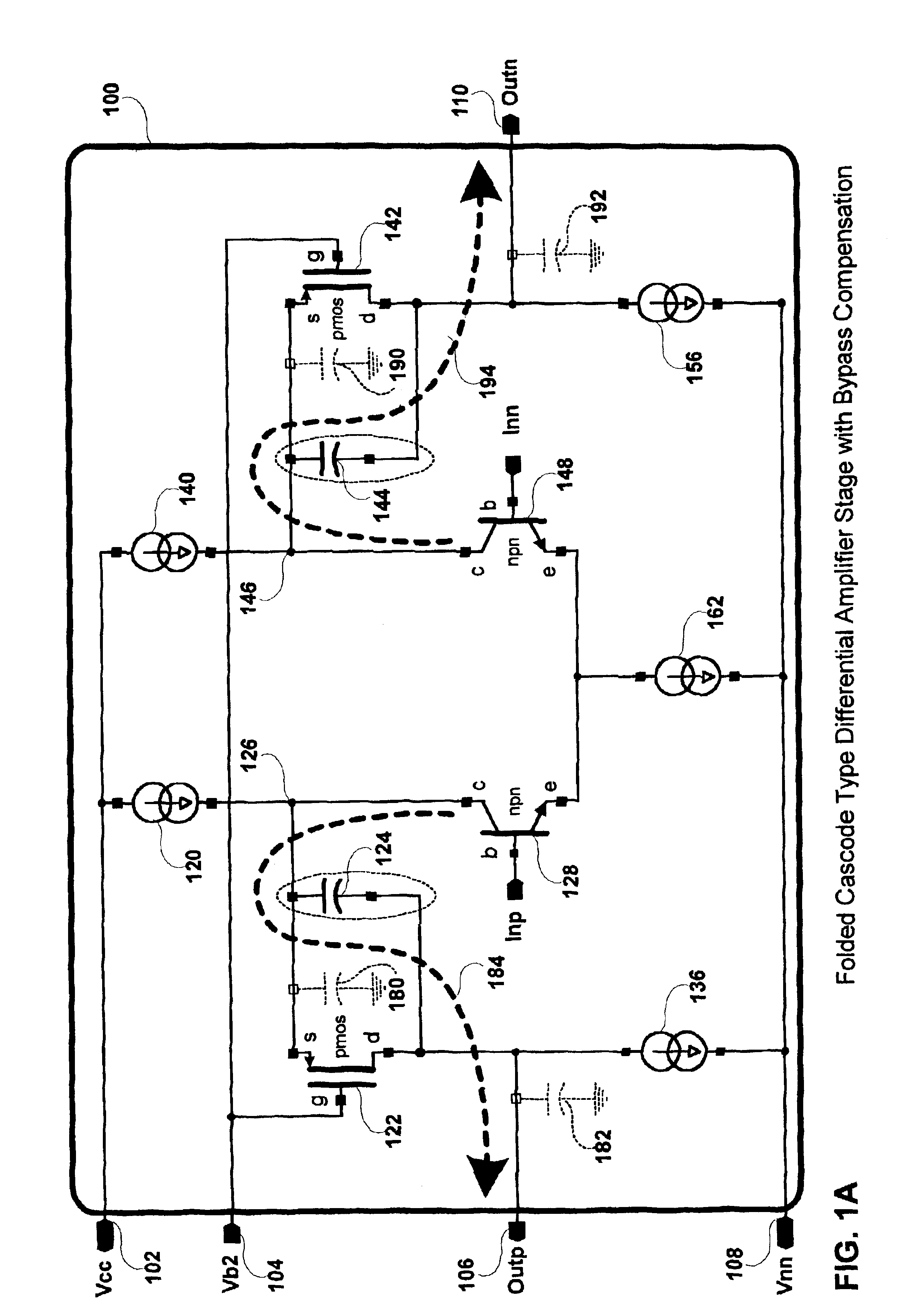 Method and apparatus for compensating an amplifier