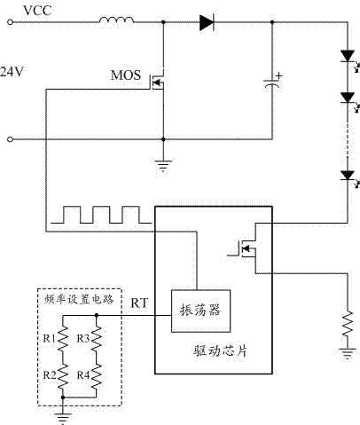 Light-emitting diode (LED) backlight drive circuit and liquid crystal displayer (LCD)