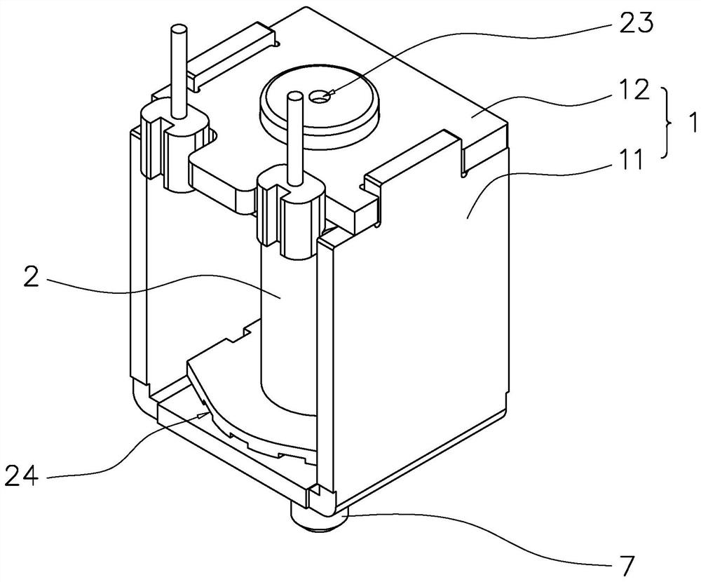 Electromagnetic valve and sphygmomanometer with same