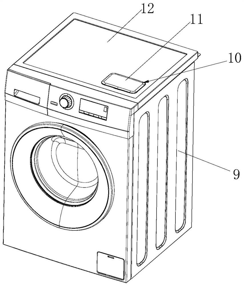 A kind of washing equipment with auxiliary cleaning function