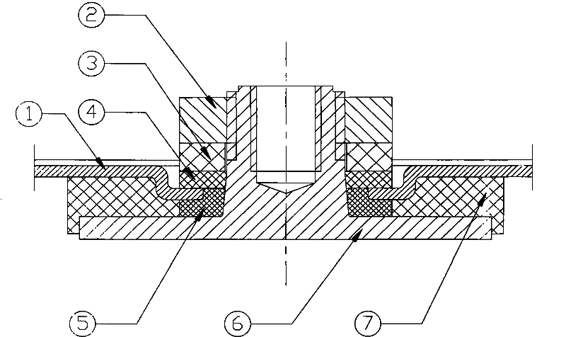Sealed connection of power lithium battery top cover electrode column and its manufacturing and assembling method