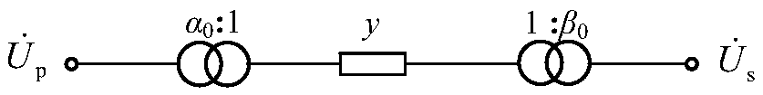 A three -phase transformer three -phase model automatic generation method