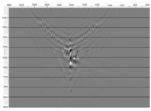 VSP Slit-hole Diffraction Imaging Method Based on Symmetrical Observation