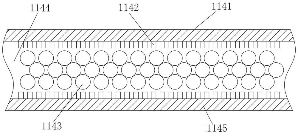 Shock-absorbing cable joint for high-voltage cables