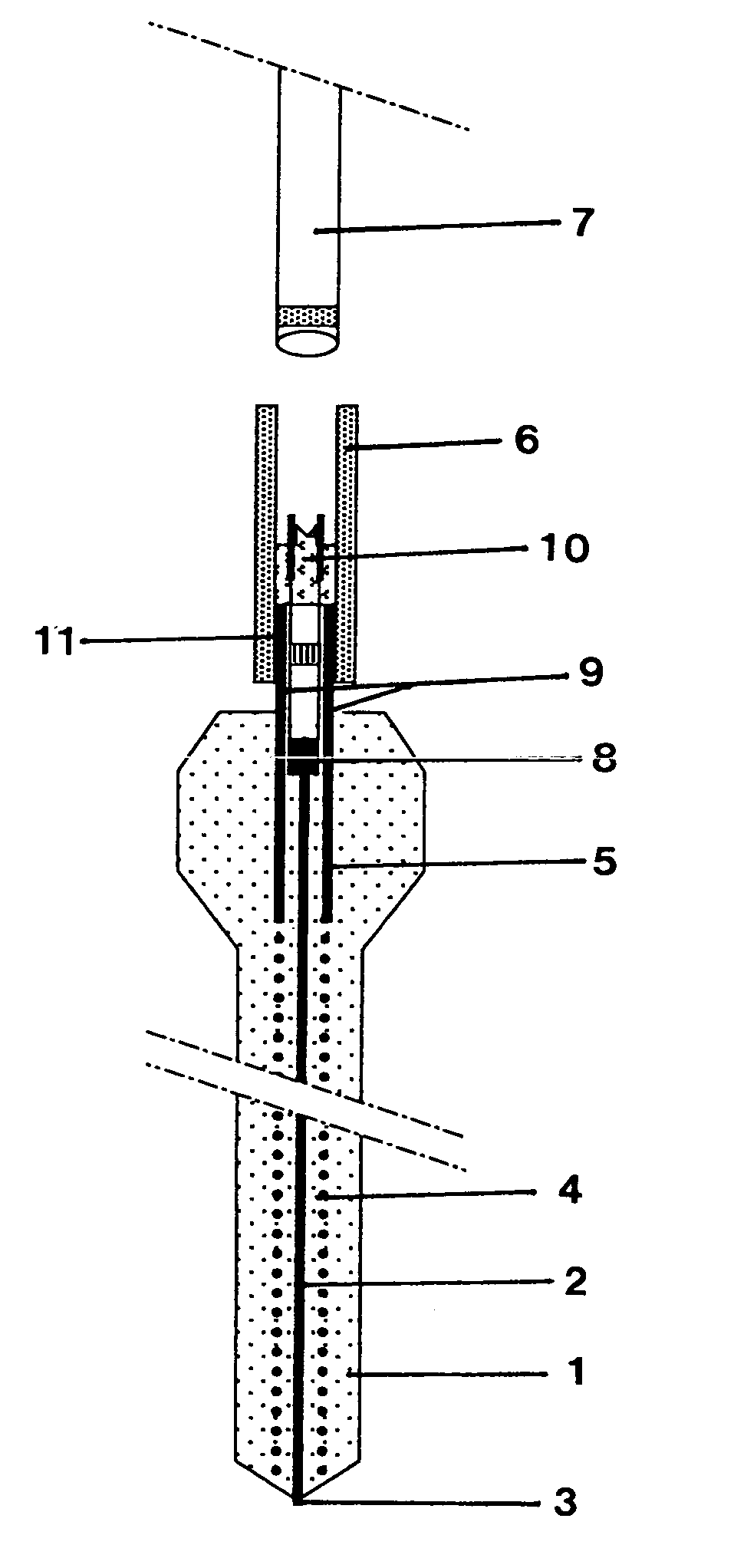 Device and method for measuring temperature in molten metals