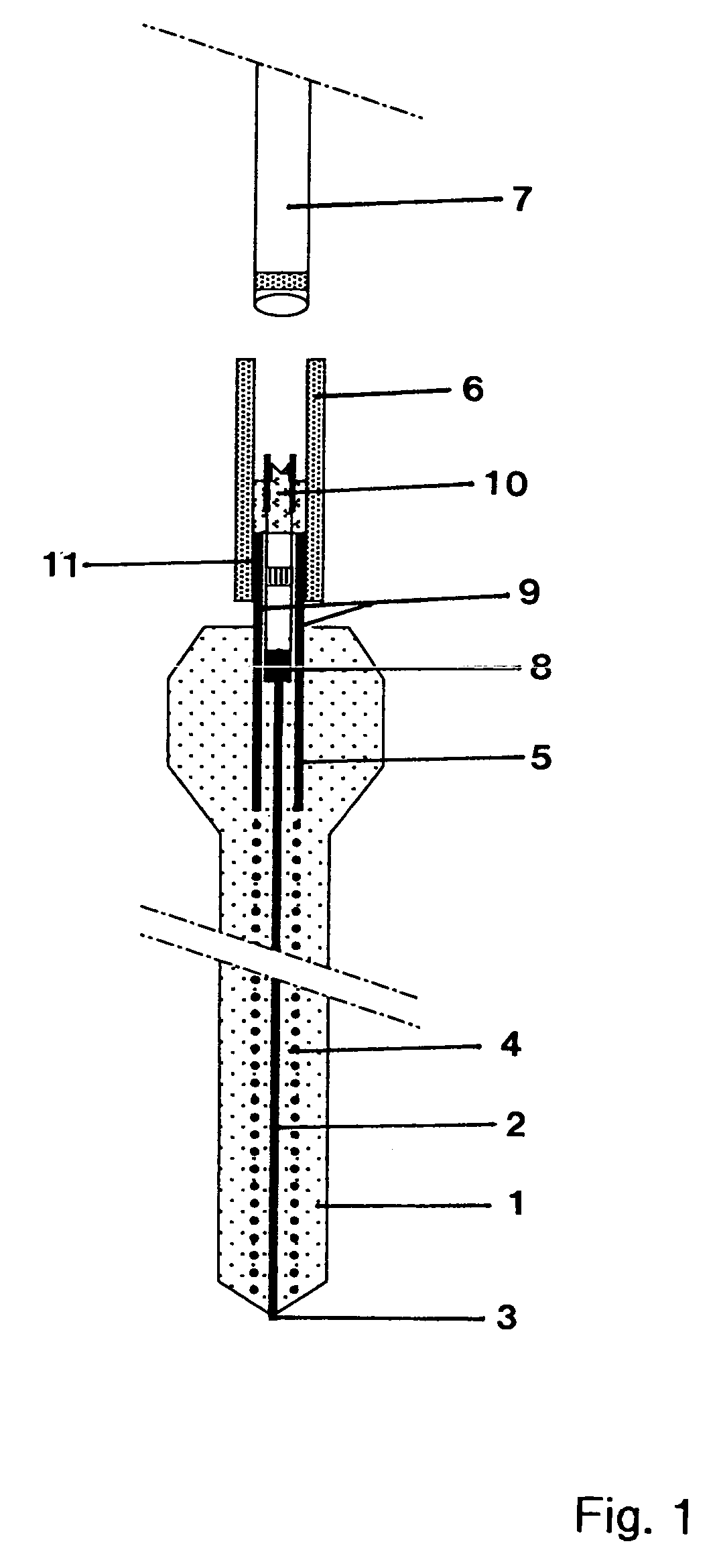 Device and method for measuring temperature in molten metals