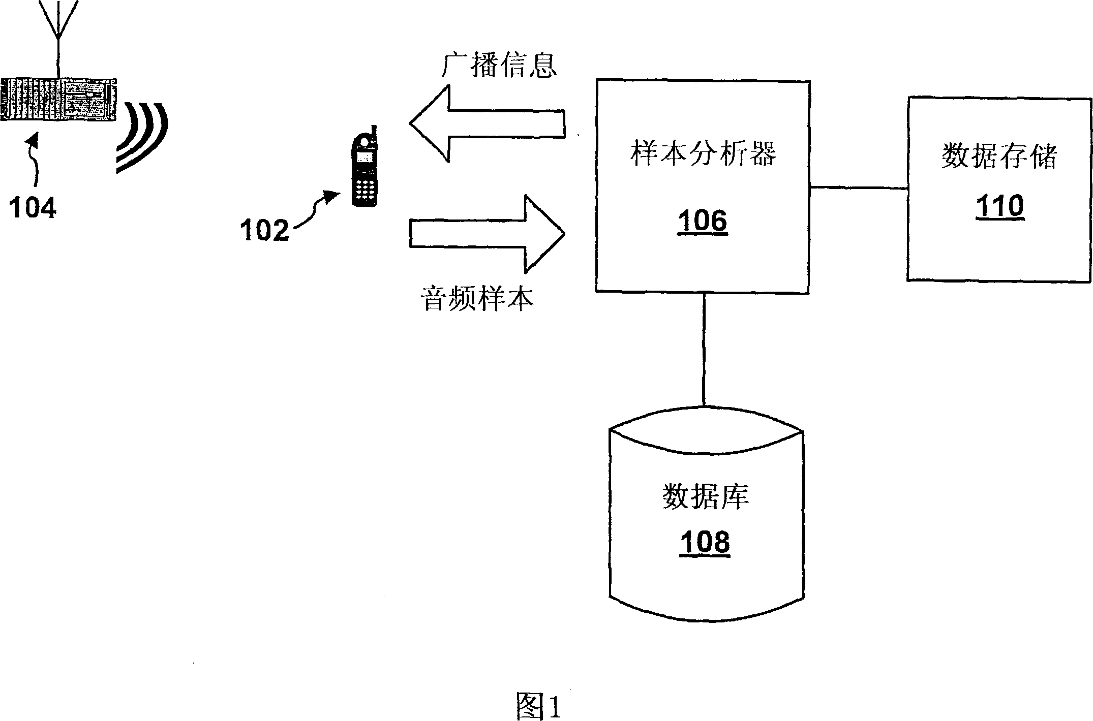 Method and apparatus for identification of broadcast source