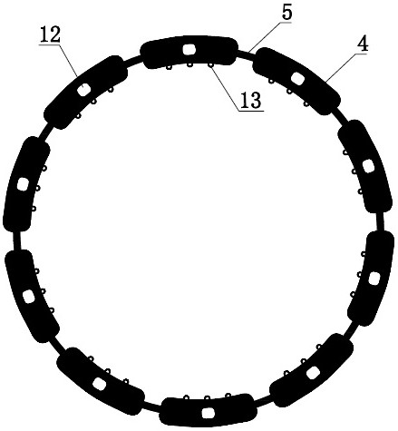 A kind of floating-sink type culture net cage with equal pressure control and control method