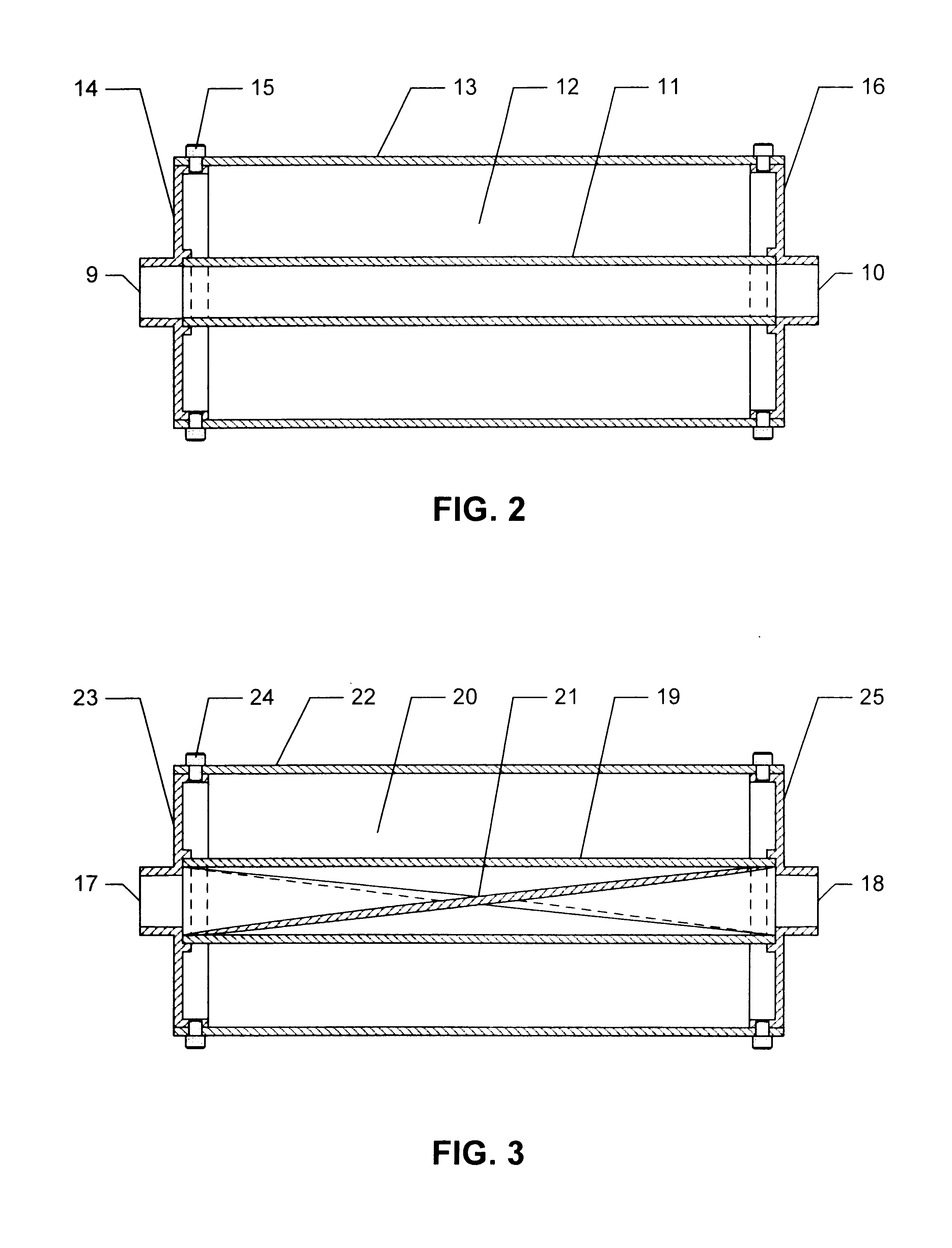Method and apparatus for improved noise attenuation in a dissipative internal combustion engine exhaust muffler