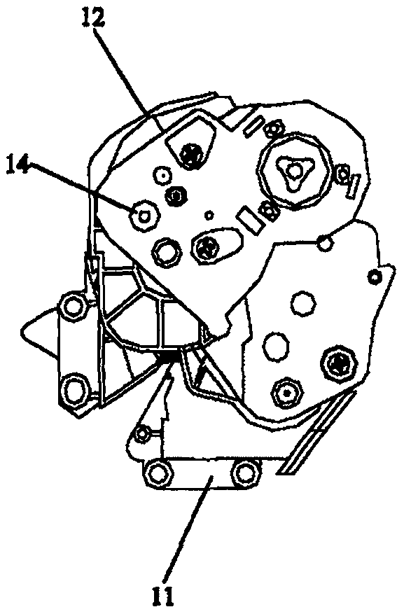 Selenium drum pin pressing-in tool assembly