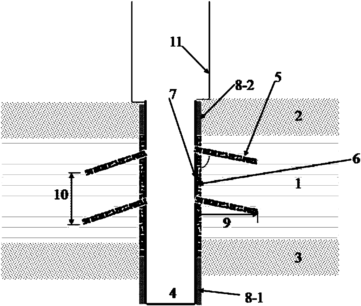 Limited sand control mining method of multi-branched holes for natural gas hydrate in marine silty reservoirs