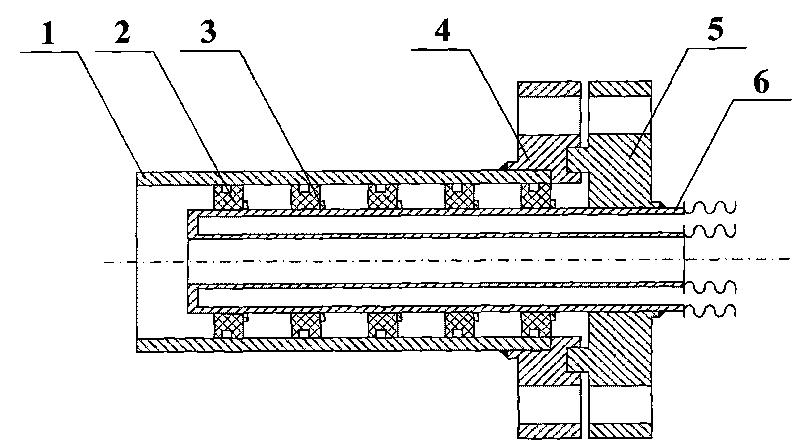 Liquid helium conveying pipeline and heat sink interface form design
