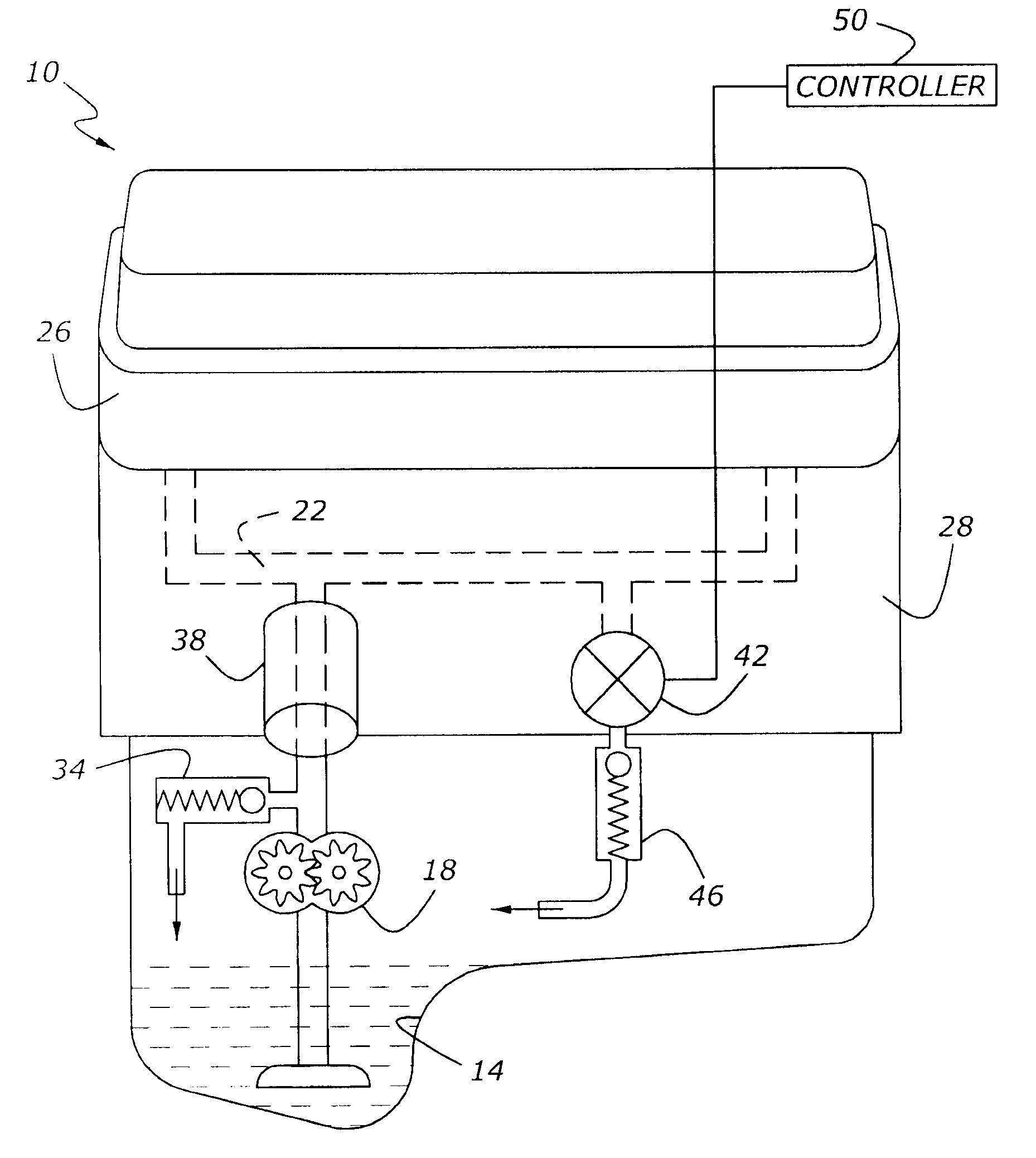 Oil supply system for internal combustion engine