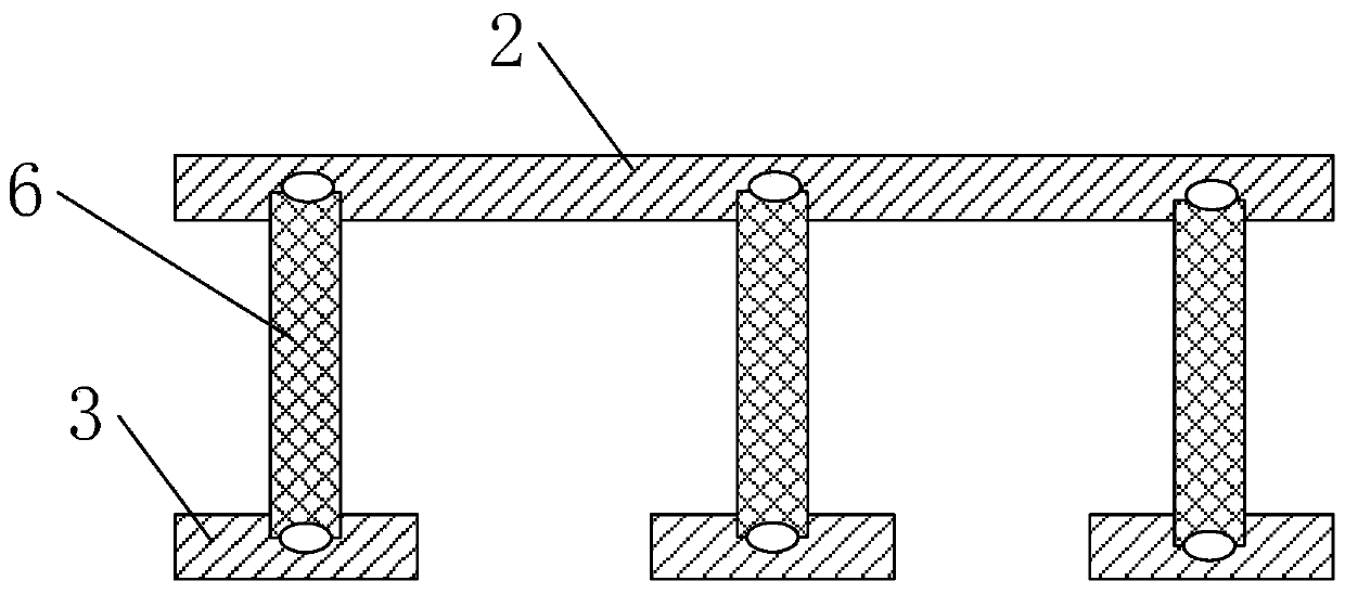 Instrument table bracket used for protecting patient's legs during laparoscopic or open surgeries