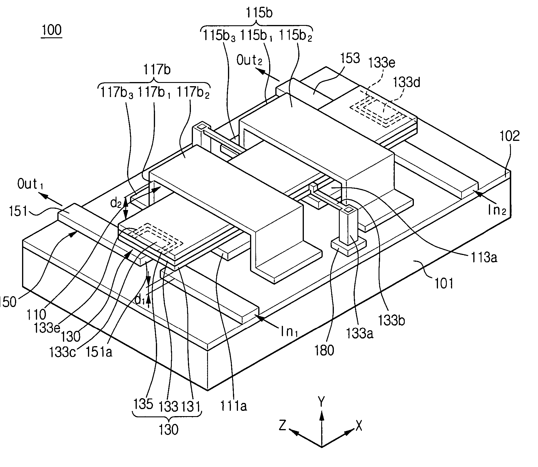 Micro electro-mechanical system switch and method of manufacturing the same
