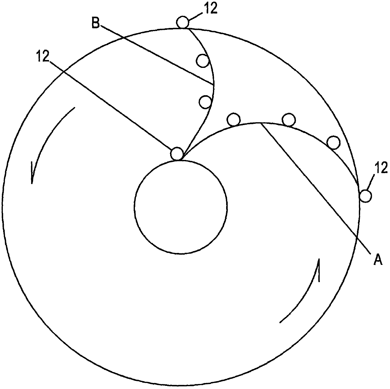 Centrifugal impeller of acceleration centrifugal pump - Eureka ...