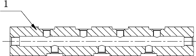 High-pressure oil rail with novel structure