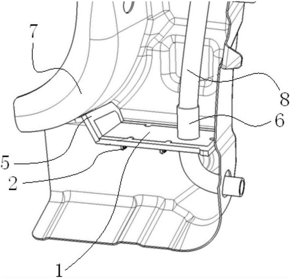 Automobile body cavity sound insulation rubber block
