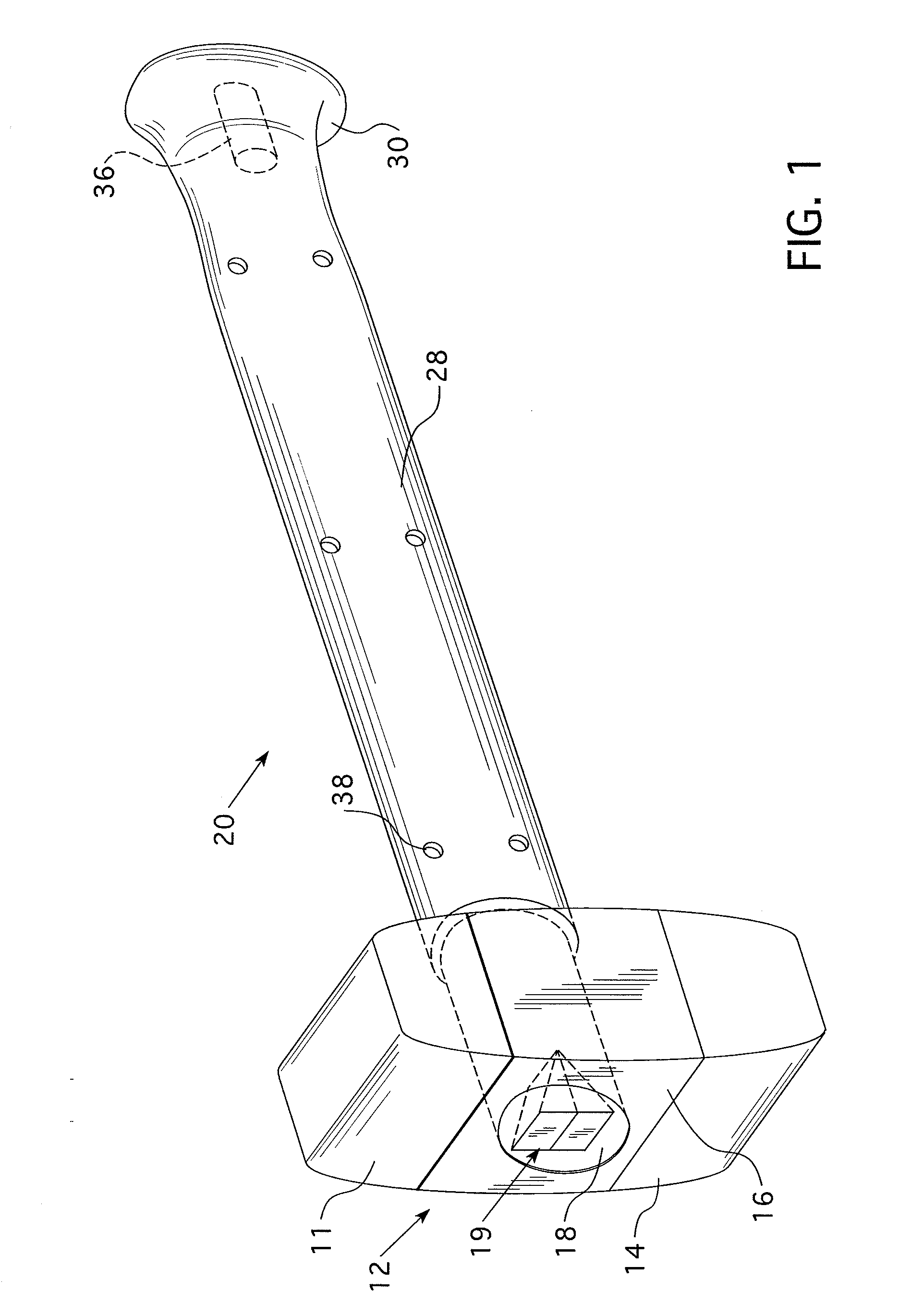 Wood handle with overmold and method of manufacture