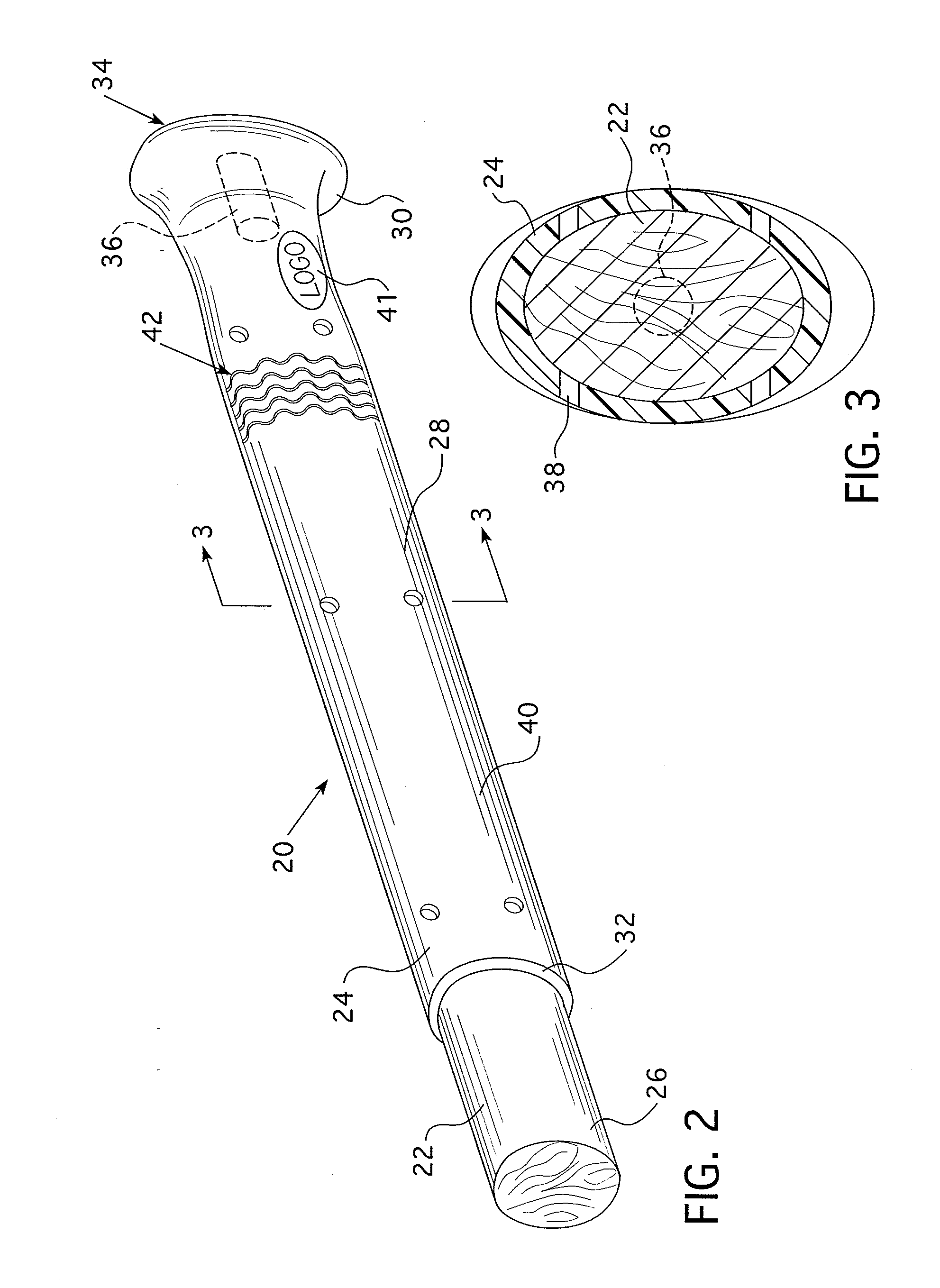 Wood handle with overmold and method of manufacture